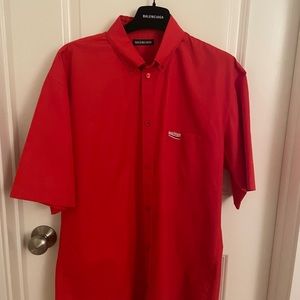 BRAND NEW! Mens Balenciaga - Political Campaign S/S Shirt with original tags!